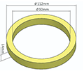 直徑120mm光纖陀螺用無(wú)骨架光纖環(huán)