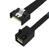 MCIO 4X 轉 Mini SAS HD SFF-8643服務器數(shù)據(jù)轉接線