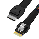 Oculink (SFF-8611 4i) to SlimSAS (SFF-8654 4i) 高速傳輸線