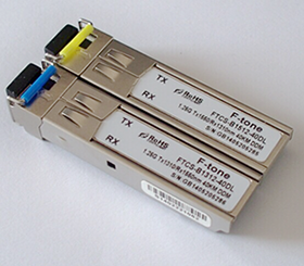 1.25Gbps SFP BIDI光模塊 1310 nm TX / 1490nm RX，40km